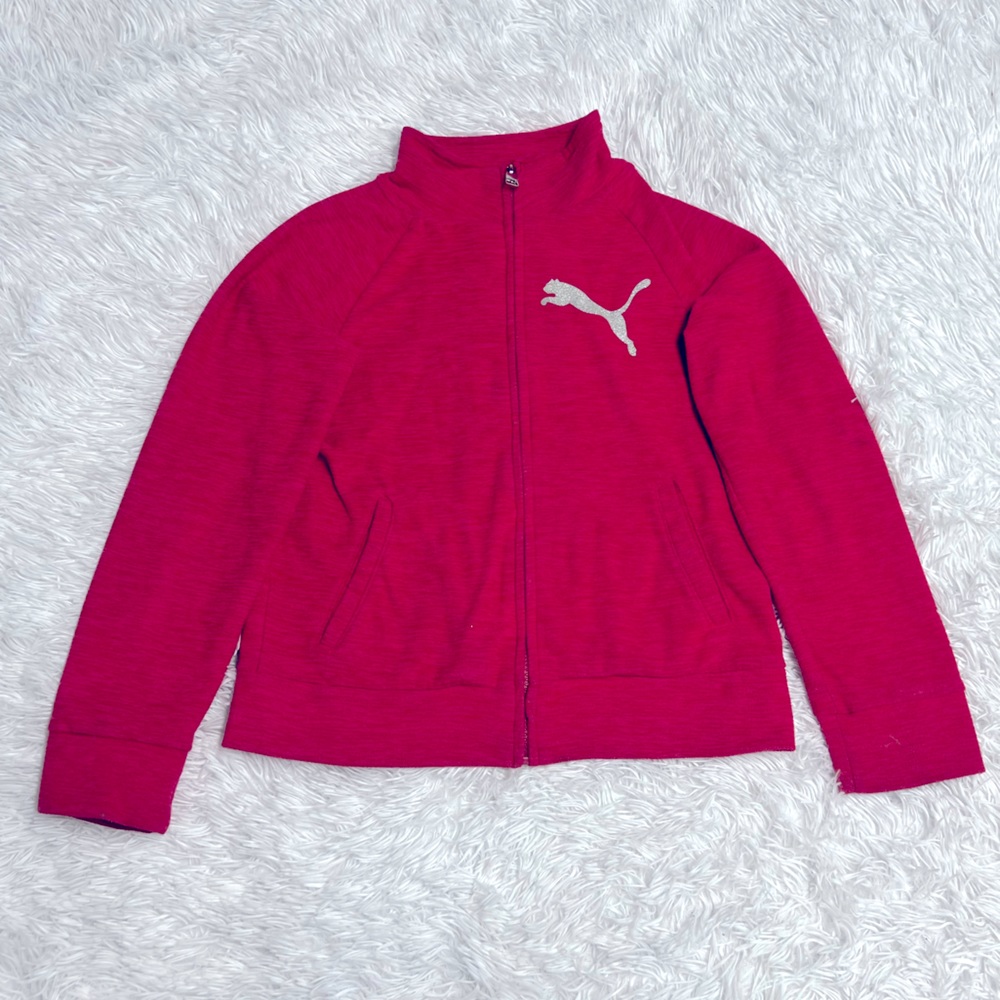 Puma Girls Pink Sweater